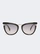 Max Mara Mxofischio Glasses Black