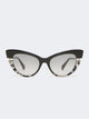 Max Mara Mxoesedra Glasses Black