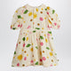Mini Rodini Muslin Dress With Space Print