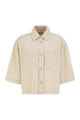 Weekend Max Mara Wkdterra - Cotton Denim Short-Sleeved Shirt