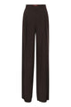 Max Mara Msealpaca – Fluid Palazzo Trousers In Technical Crêpe