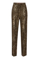 Max Mara Mstromana – Silk Trousers With Animal Print