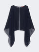 Max Mara Studio Msenebbie Stole Navy