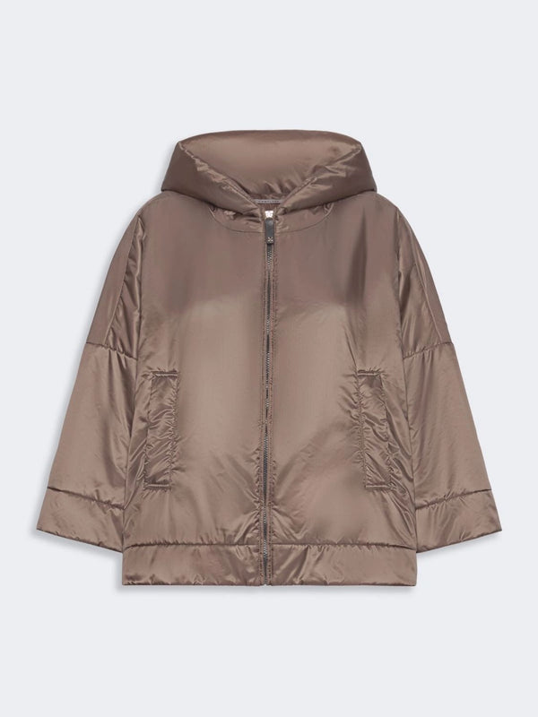 Max Mara The Cube Mtcfiore Quilted Jacket Brown