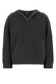 Max Mara S Dark Grey Cotton Blend Buona Sweatshirt