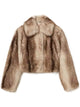 Twin-Set Brown Polyester Giacca Jacket