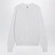 Toteme White Cotton Crew Neck Jumper