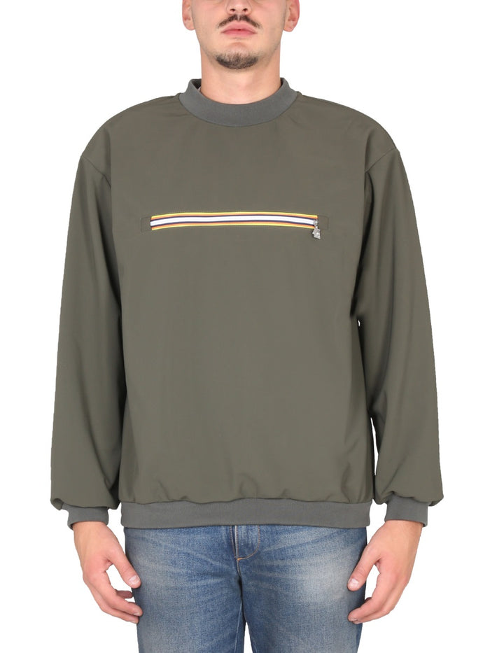 K-Way Sweatshirt With Front Pocket