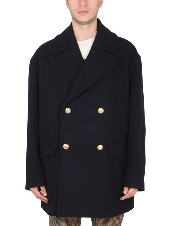 Palm Angels Double-Breasted Coat