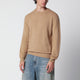 Roberto Collina Camel Woolblend Sweater
