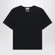 Toteme Classic Tshirt In Black Organic Cotton Jersey