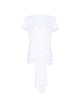 Toteme "Tie Waist" Jersey Top