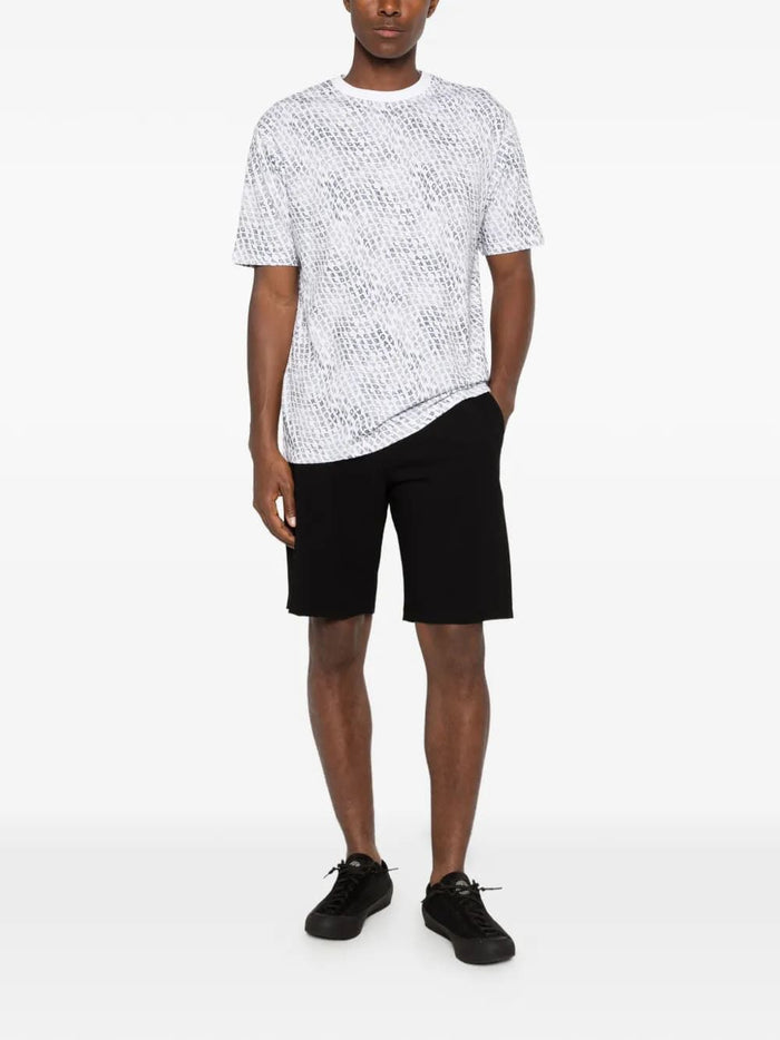 Karl Lagerfeld Karl Lagerfeld Logo-Embroidered Elasticated Shorts