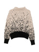 Alysi Chenille Turtle-Neck Sweater
