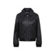 Yves Salomon Black Lamb Leather Jacket