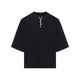 Mordecai Black Cotton Cord Band T-Shirt