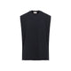 Mordecai Black Cotton Muscle T-Shirt
