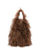 Yves Salomon Madeleine Ostrich Turkey Lamb Silk