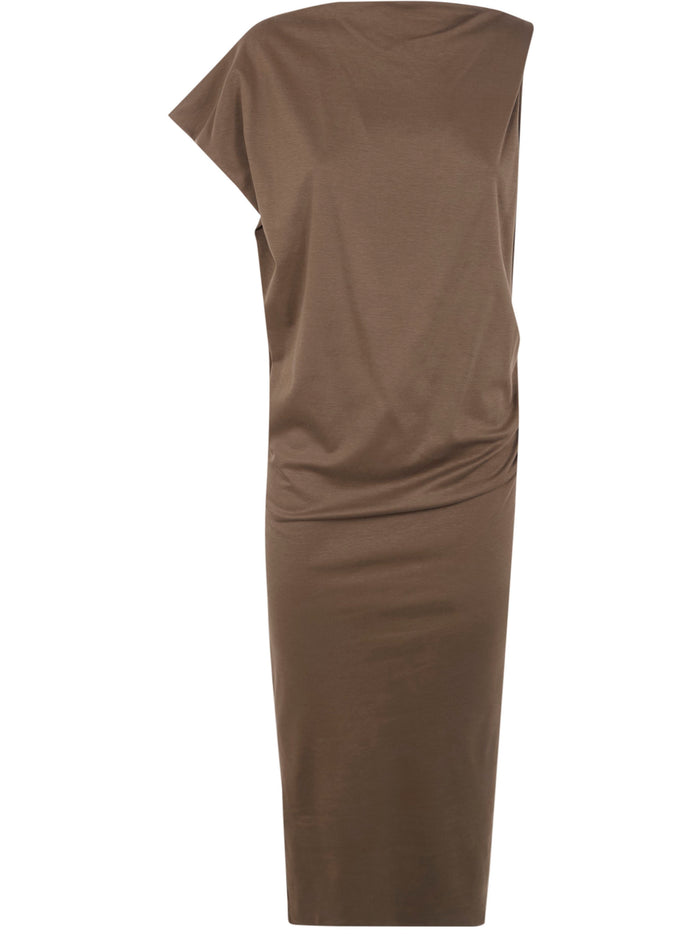 Jacquemus "La Robe Drap" Midi Dress