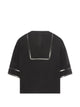Yves Salomon Short-Sleeve Top