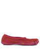 Vibram Jaya Evo Red Polyester Goat Leather Rubber Slip-On