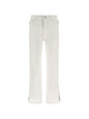Paco Rabanne Off White Denim Cotton Pants