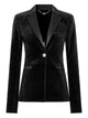 Paco Rabanne Black Cotton Polyester Elastane Jacket