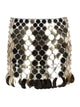 Paco Rabanne Minigonna In Paillettes
