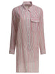 Isabel Marant Etoile Striped Chemisier Dress