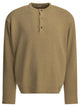 A.presse Crew-Neck Sweater With Buttons