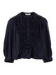 Chloé Black Shirt With Frontal Buttons Closure