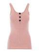 Chloé Slim Henley Tank Top