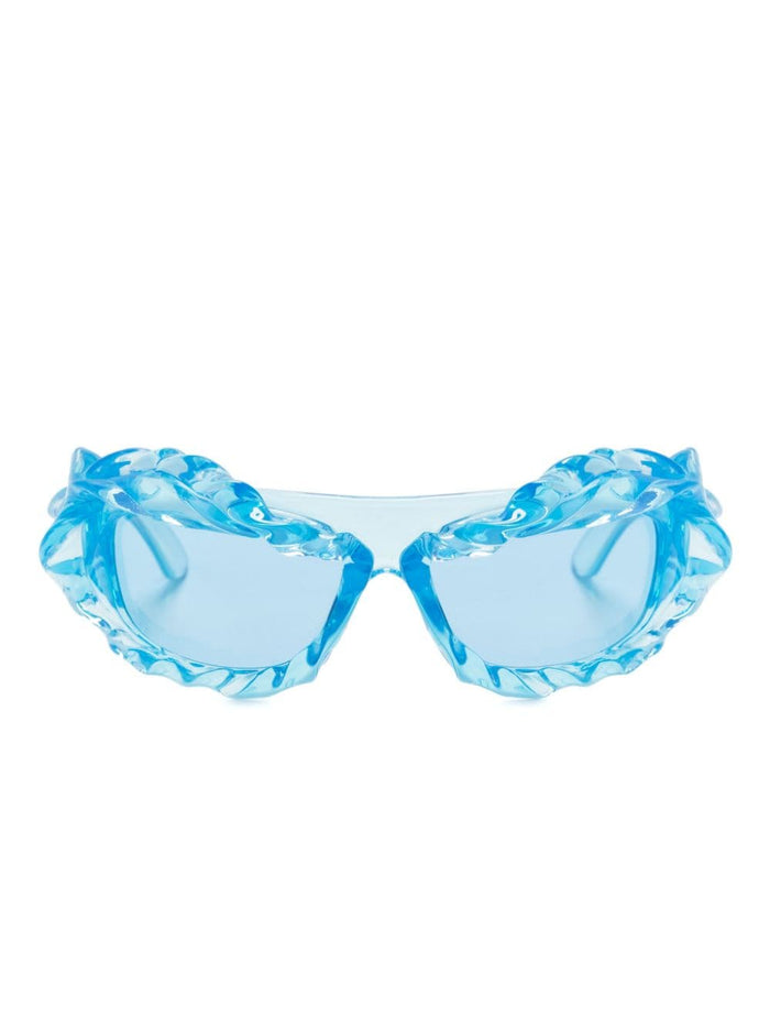 Ottolinger Ottolinger Sunglasses Clear Blue