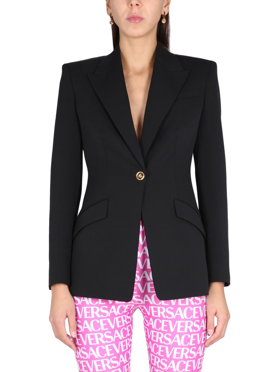 Versace Single-Breasted Jacket