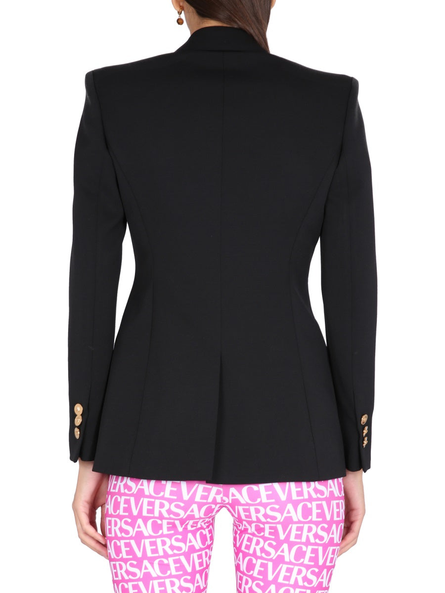 Versace Single-Breasted Jacket