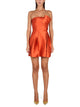 Alberta Ferretti Shouldered Dress.