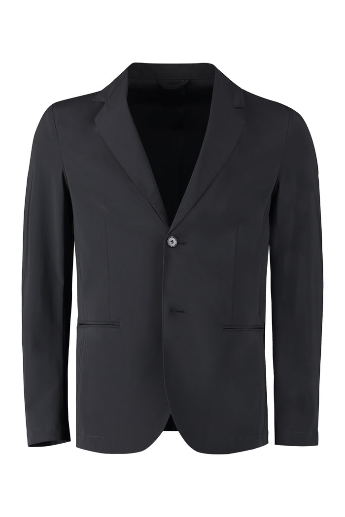 The (Alphabet) The (Jacket) - Single-Breasted Two-Button Jacket