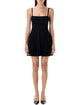 Magda Butrym Knit Skater Tank Mini Dress