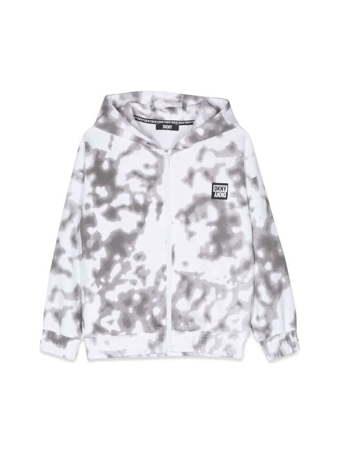 Dkny Zipper And Hoodie