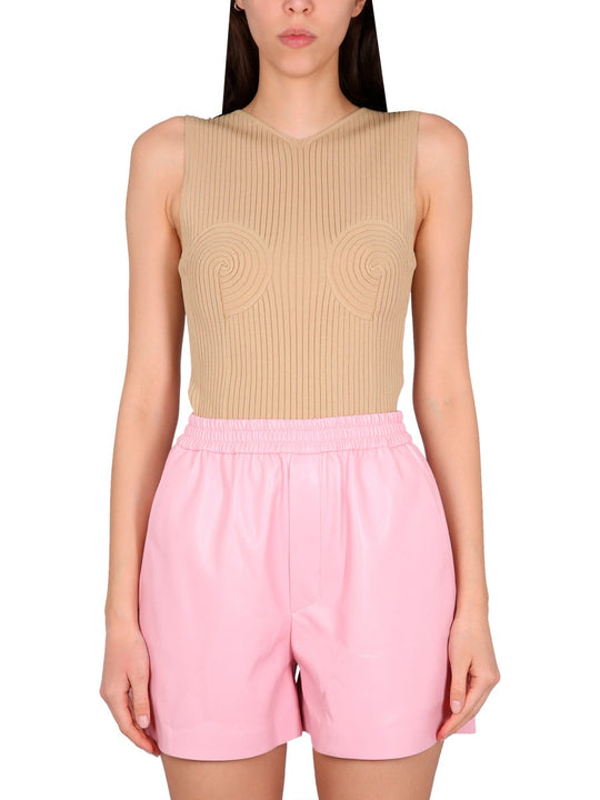 Nanushka Ribbed Tops