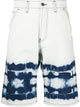 Msgm Blue Polyester Blend Shorts