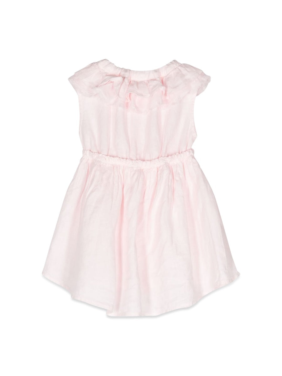 Il Gufo Dress With Ruffle Collar