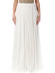 Ralph Lauren Ralph Lauren Pleated Jersey Niccola Maxi Skirt