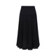 Ralph Lauren Collection Black Celia Mid Long Skirt