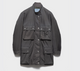 Prada Grey Recycled Polyamide Jacket