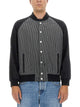 Balmain Bomber Jacket With Logo
