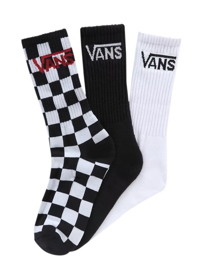 Vans Classic Crew Socks 3Pack 1-6