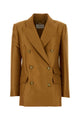 Zimmermann Caramel Wool Blend Hypnotic Blazer