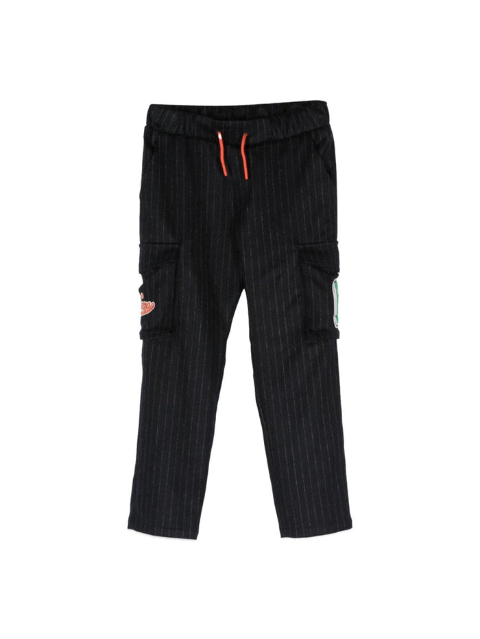 Kenzo Pants With Pockets And Patches