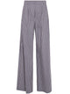 Drhope Wide Leg Pince Trousers